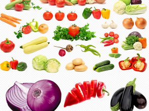 精品高清果蔬手绘水果篮蔬菜水果PNG图片下载png素材 效果素材